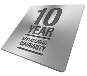 10 year warranty