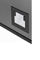 Prowler Proof porthole for insect window screens