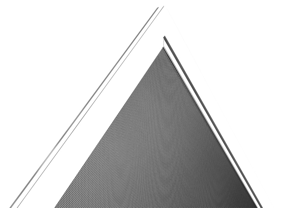 Close-up of Prowler Proof toughened welded corner